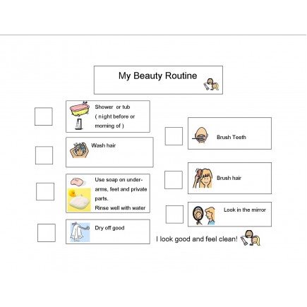 Hygiene Checklist Elementary Middle
